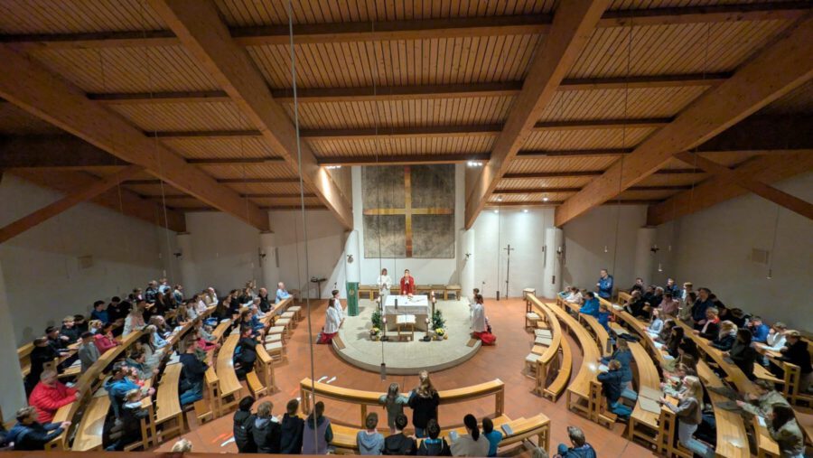 hl. Messe in der Estinger Kirche