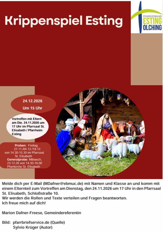 Flyer krippenspiel